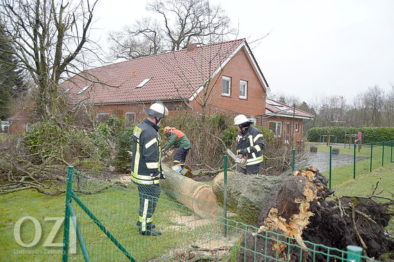 Sturm In Ostfriesland Lage Aus Sicht Der Feuerwehr Ruhig Ostfriesen Zeitung