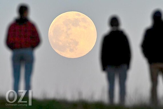 Deshalb Wirkt Der Vollmond Am Mittwoch Besonders Gross Ostfriesen Zeitung